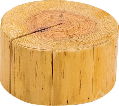 Amazon.co.jp: 国産杉・丸太ディスプレイ台 大径(大) 約φ25～27xH15cm